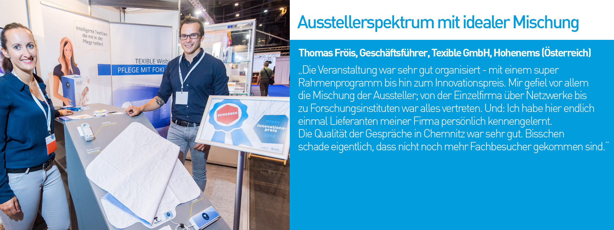 Thomas Fröis, Geschäftsführer, Texible GmbH, Hohenems (Österreich)